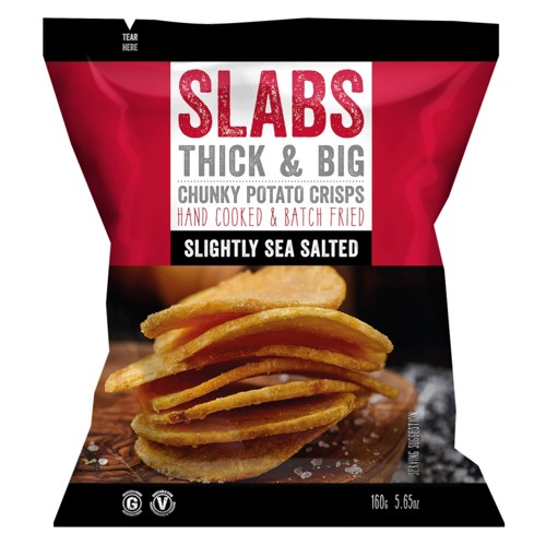 Slabs Slightly Salted 160g