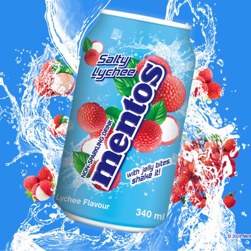 Mentos Lychee 0.33l