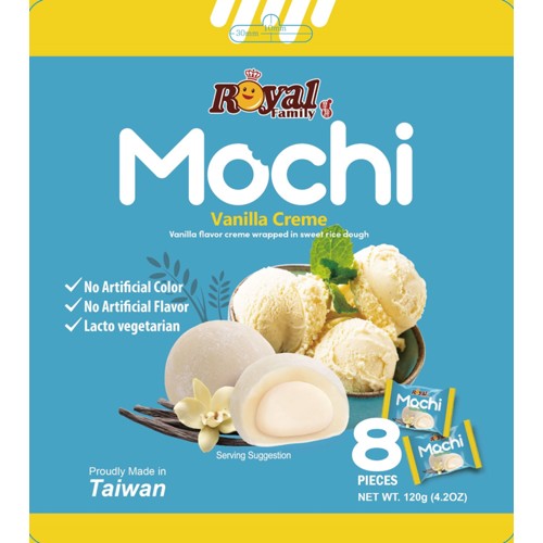 Royal Family Mochi Vanilla 120g