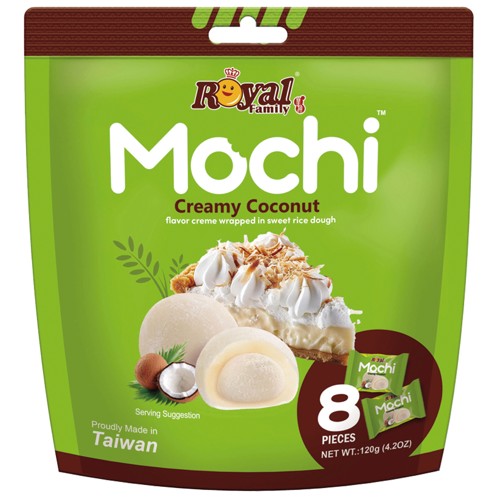 Royal Family Mochi Cream Coconut 120g