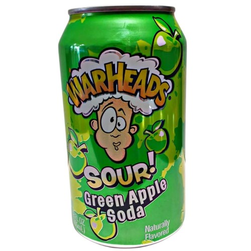 Warhead Sour Green Apple 0.33l