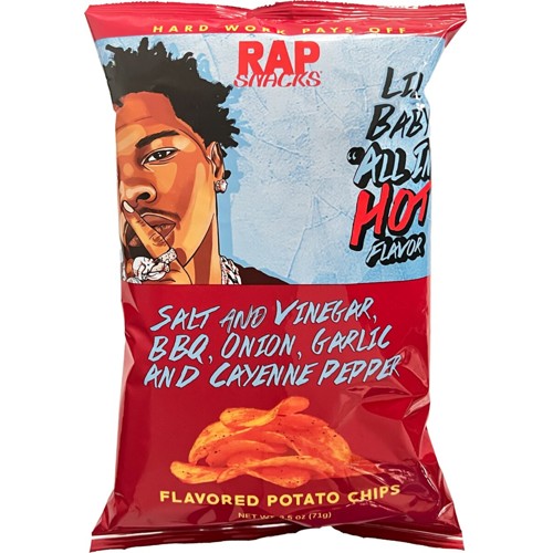 Rap Chips Lil Baby all in Hot 71g