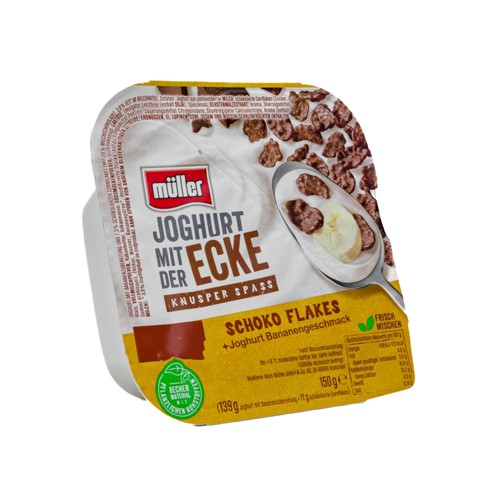 Müller Joghurt mit der Ecke Schokoflakes 150g