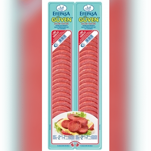 Efepasa Güven Knoblauchwurst in Scheiben 200g - Dilim Sucuk