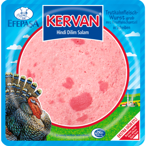 Efepasa Kervan Truthahnfleischwurst 200g- Hindi Dilim Salam