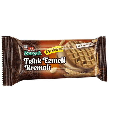 Eti Burcak Kekse mit Erdnussbuttercreme 158g
