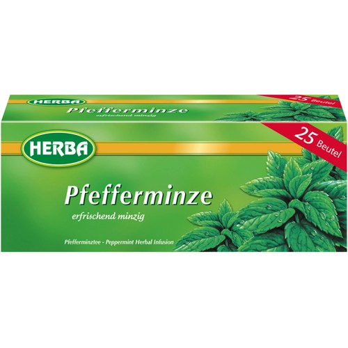 Herba Kräutertee Pfefferminze Beutel 37g 