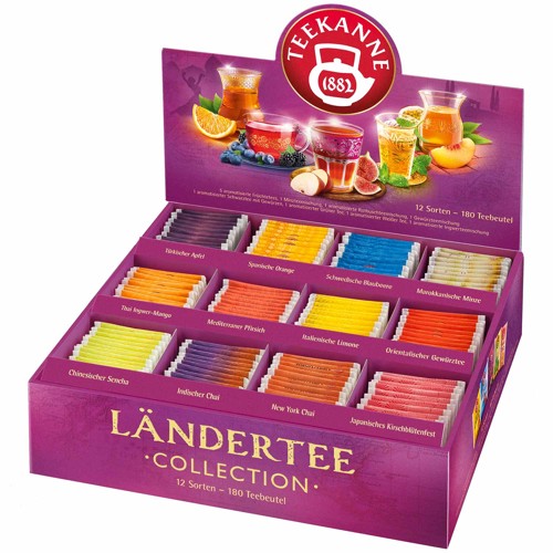 Teekanne Ländertee Collection Box 383g