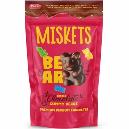 Miskets Gummibären im Schokomantel 120g 