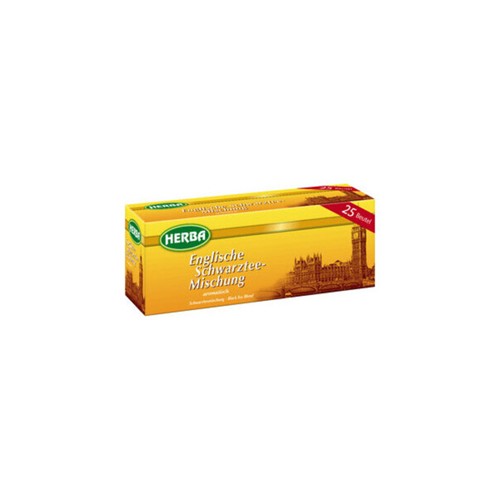 Schwarztee Englische Schwarztee-Mischung 25 Beutel 37.5g 