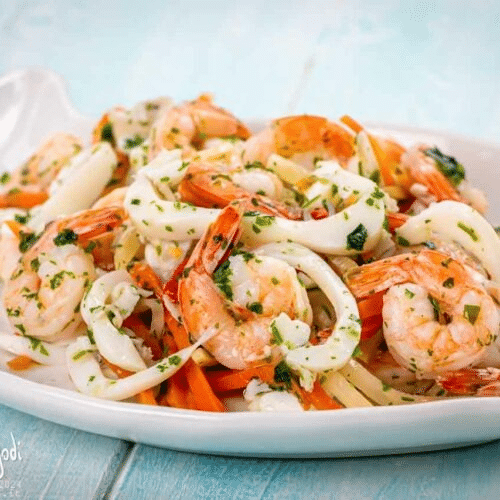Insalata con Scampi