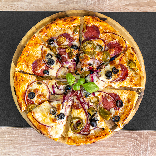Pizza Diavolo (scharf)