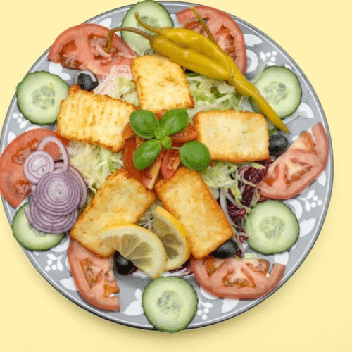 Halloumi Salat