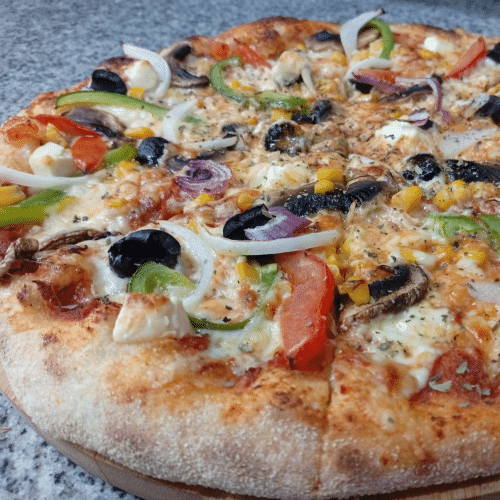 Pizza Frischer Garten