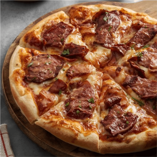 Pizza Döner Steakfleisch