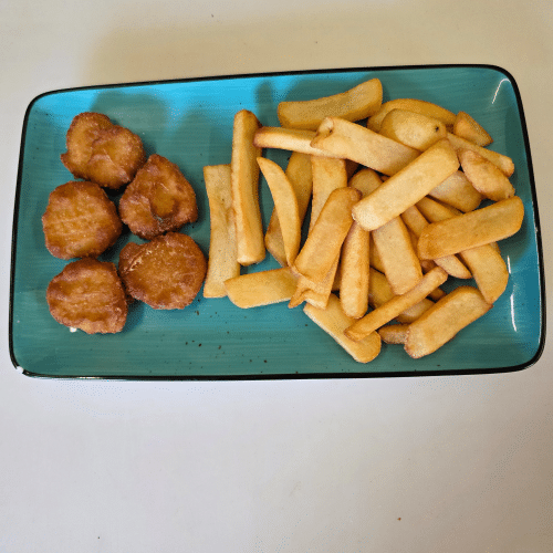 Kinder Chicken Nuggets Teller