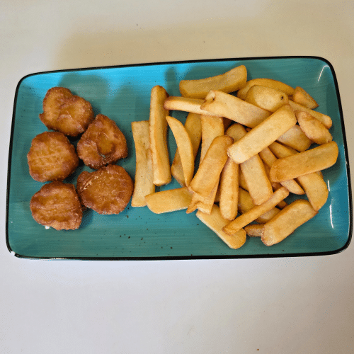 Kinder Chicken Nuggets Teller