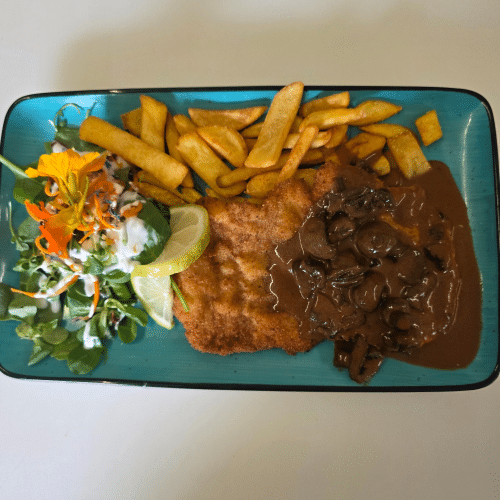 Schnitzel Jäger Art
