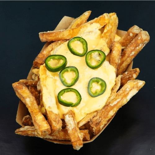 Chilli-Cheese Fritten