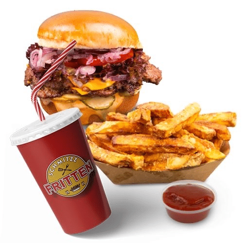 Double Smash Burger Menü