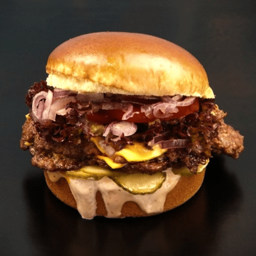 Double Smashing Cheesy Burger