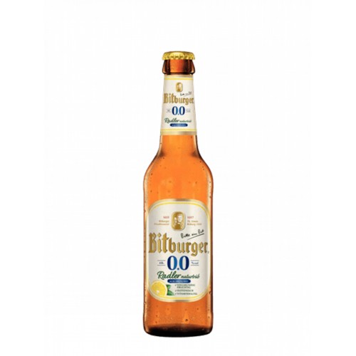 Bitburger Radler alkoholfrei 0.5l (MEHRWEG)