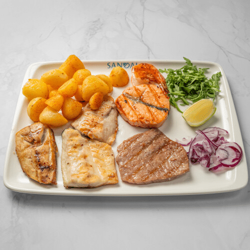 Gemischte Grillplatte (für 1 Person)