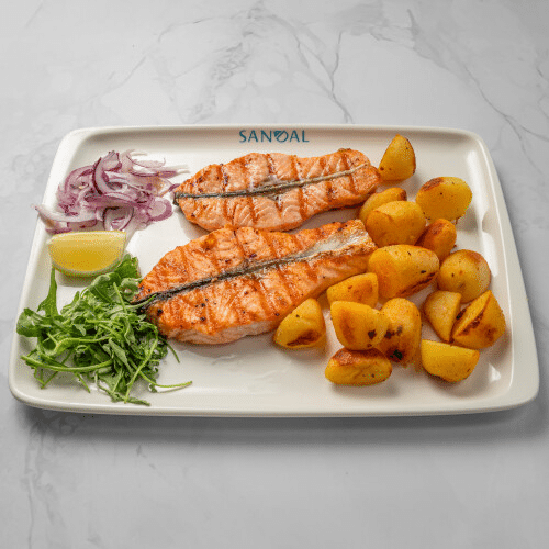Lachsfilet