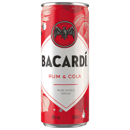 Bacardi Rum & Cola 250ml (Einweg)