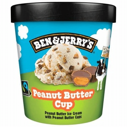 Ben & Jerry's Eis Peanut Butter Cup 465ml