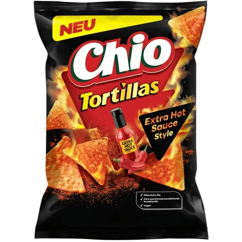 Chio Tortillas Nacho Extra Hot 110g