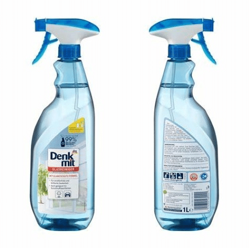 Denkmit Glasreiniger mit Glanzschutz-Formel, 1l 1x