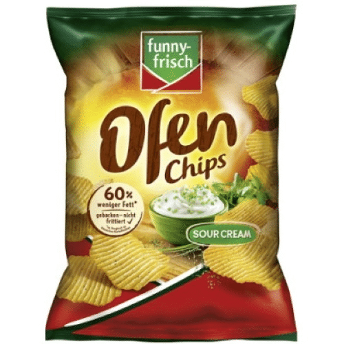 Funny-Frisch Ofen Chips Sour Cream 125g
