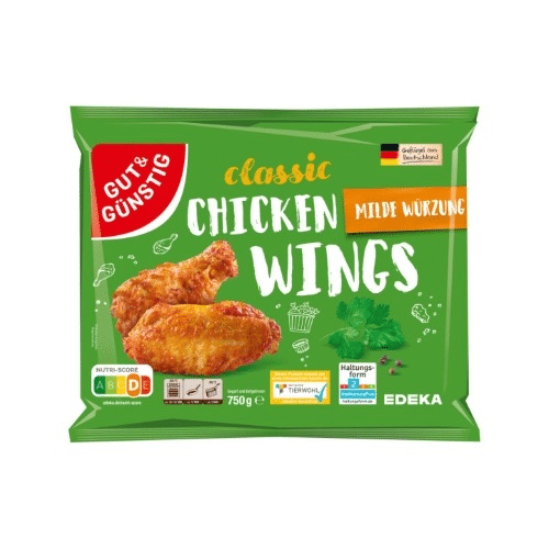 Gut&Günstig Chicken Wings Classic 750g