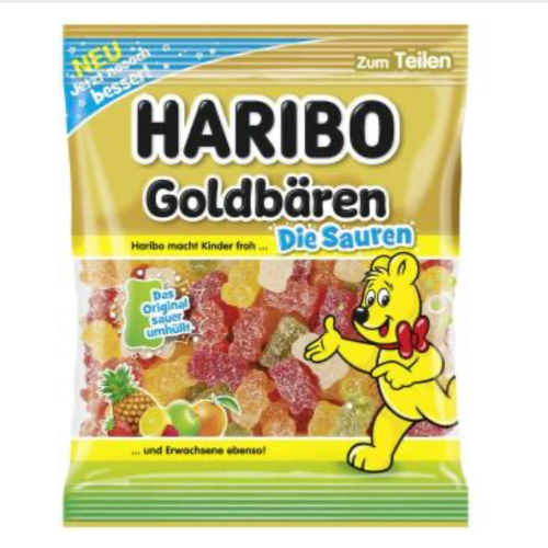 Haribo Goldbären sauer 175g