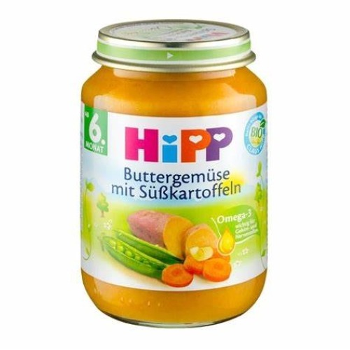 Hipp Buttergemüse mit Süßkartoffeln 190g