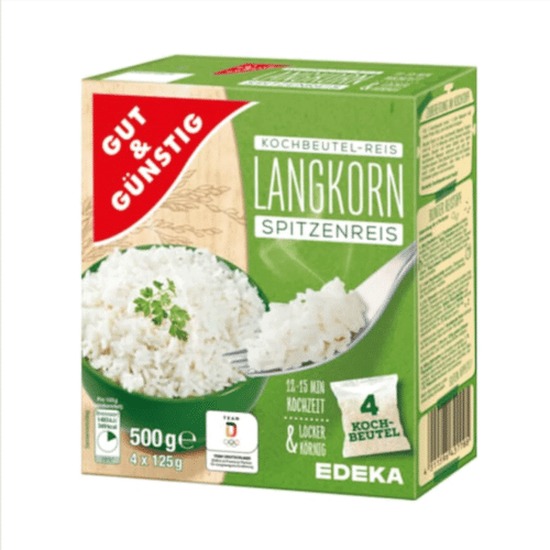 Langkorn kochbeutel Reis gut&günstig 4x125g
