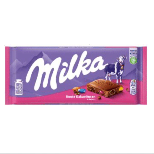 Milka Bunte Kakaolinsen 100g