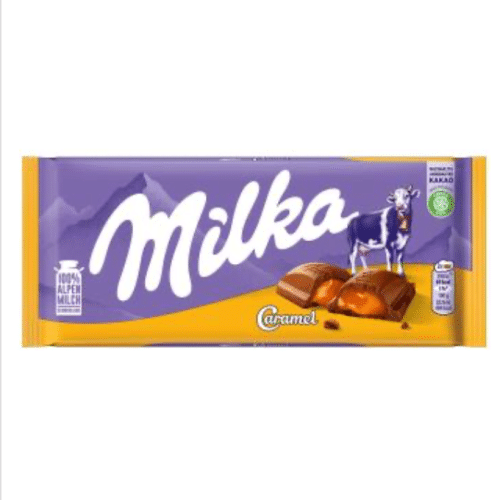 Milka Caramel Schokolade 100g