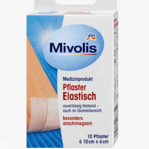 Mivolis Pflaster Elastisch 10 cm x 6 cm, 1