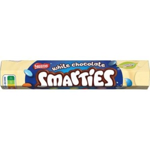 Nestle Smarties White Chocolate Rolle 130g