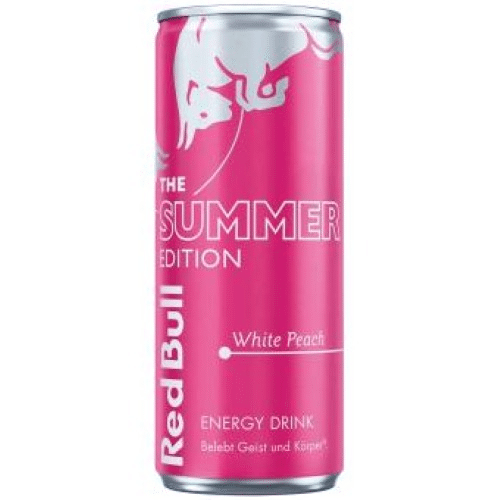 Red Bull Energy Drink Summer Edition White Peach 0.250l (Einweg)