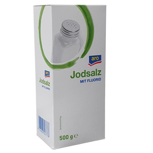 Aro Jodsalz mit Fluor feinkörnig 500g