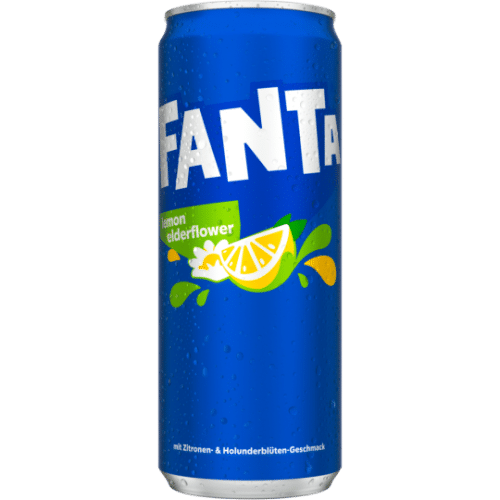 Fanta Lemon & Elderflower 0.33l (EINWEG)