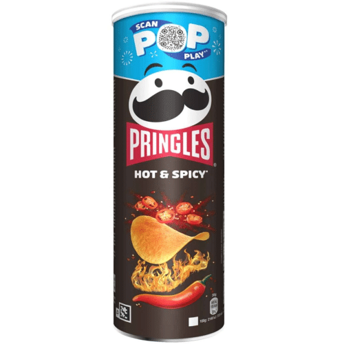 Pringles Chips Hot & Spicy 185g
