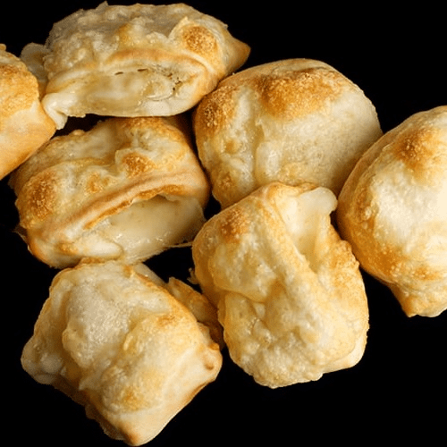 Gefüllte Pizzabrötchen