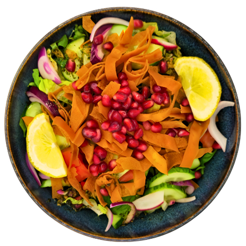 Fattoush salat (vegan)