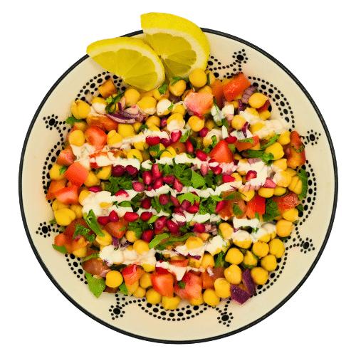Kichererbsen salat (vegetarisch)