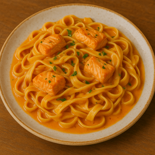 Tagliatelle al Salmone