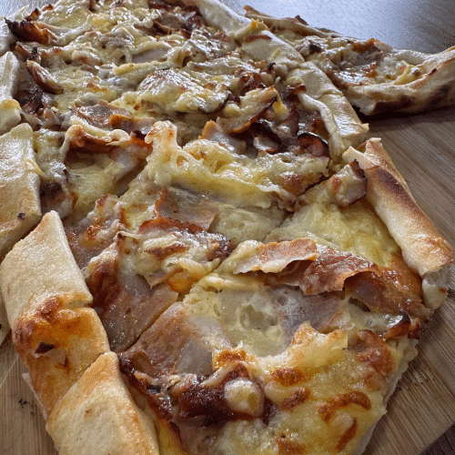 Pide mit Dönerfleisch